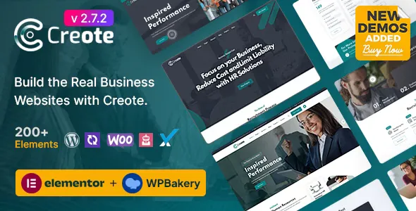 Creote v2.7.6 - Consulting Business WordPress Theme