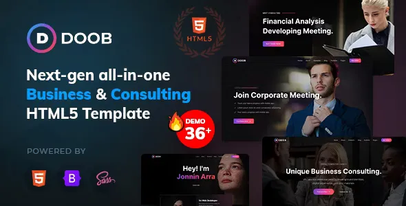 Doob - Business & Consulting Bootstrap 5 Template