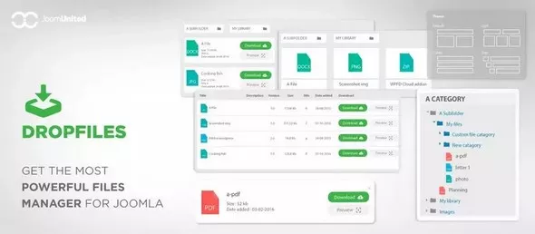 Dropfiles v6.0.1 - Powerful File Manager for Joomla
