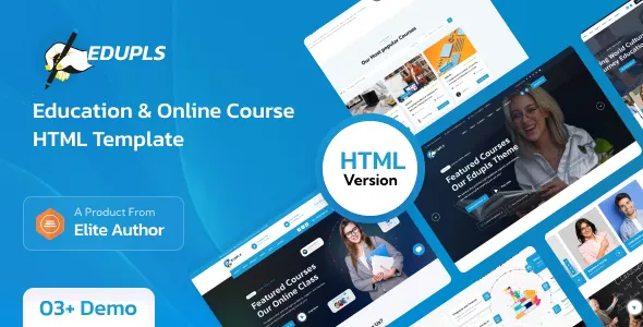 Edupls - Education & Online Course HTML Template