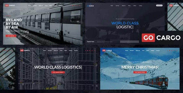 GoCargo v1.9.25 - Freight, Logistics & Transportation WordPress Theme