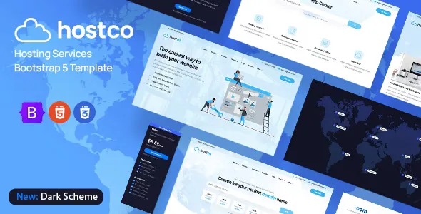 Hostco v1.3.0 - Premium Web Hosting Template