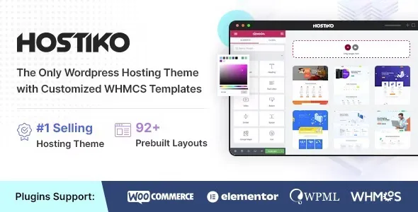 Hostiko v2.2.7 - Hosting WordPress & WHMCS Theme