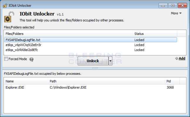 IObit Unlocker 1.3.0.11 Portable