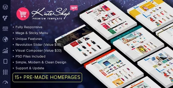 KuteShop v4.2.2 - Fashion, Electronics & Marketplace Elementor WooCommerce Theme