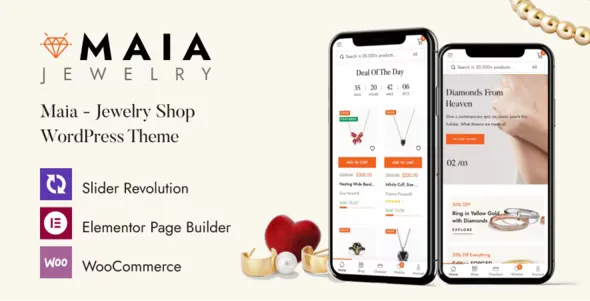 Maia v1.1.5 - Jewelry Shop WordPress Theme