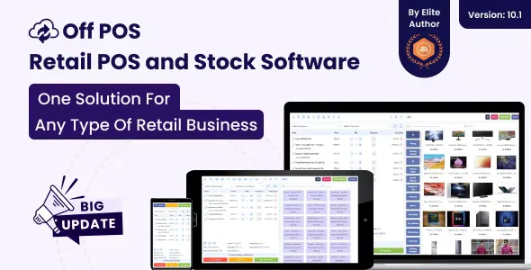 Off POS v10.1 - Retail POS and Stock Software