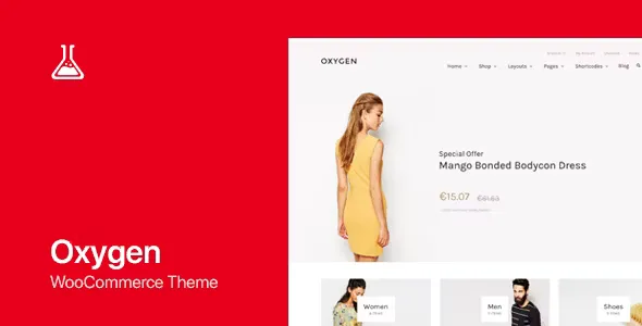 Oxygen v5.32 - WooCommerce WordPress Theme