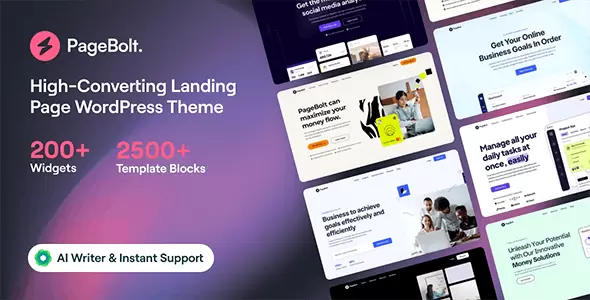 PageBolt v2.0.16 - Landing Page WordPress Theme