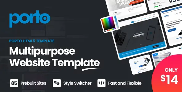 Porto - Multipurpose Website Template