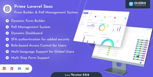 Prime Laravel v3.0.4 - Form Builder & Poll Management System