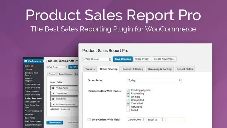 Product Sales Report Pro for WooCommerce