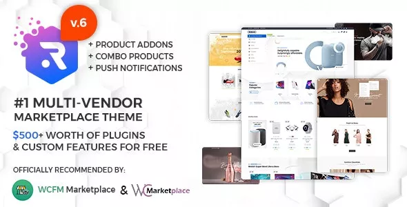 Rigid v6.1.9 - WooCommerce Theme for WCFM Multi Vendor Marketplaces and Single Shops