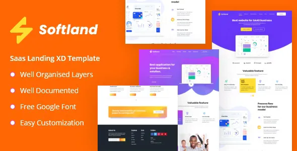 Softland - Saas & Software Landing Page Template