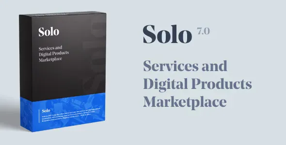 Solo v7.2 - Services and Digital Products Marketplace