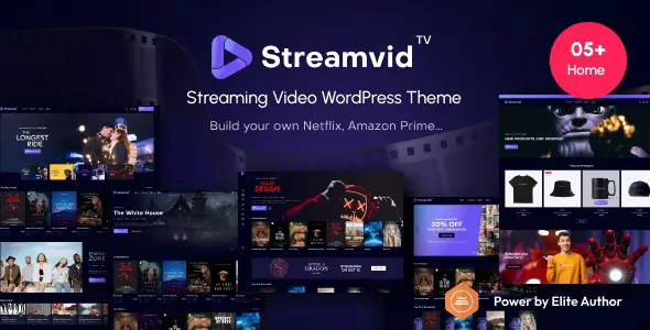 StreamVid v5.1.0 - Streaming Video WordPress Theme