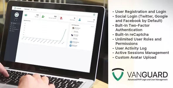 Vanguard v9.0.0 - Advanced PHP Login and User Management