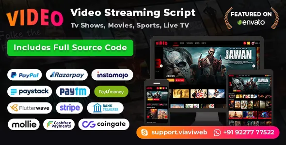 Video Streaming Portal - TV Shows, Movies, Sports, Videos Streaming, Live TV