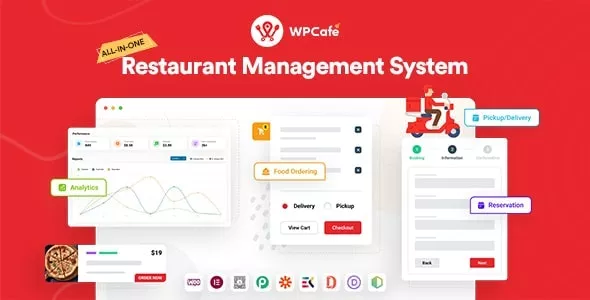 WP Cafe - Table Reservation, Food Menu & Online Food Ordering for WooCommerce