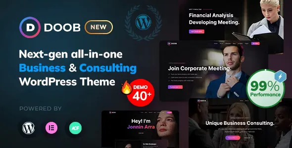 Doob - Business & Consulting WordPress Theme