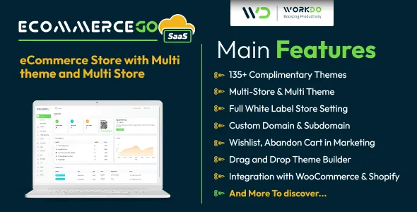 eCommerceGo SaaS - eCommerce Store with Multi Theme and Multi Store