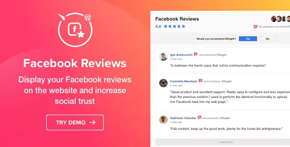 Facebook Reviews - WordPress Facebook Reviews Plugin