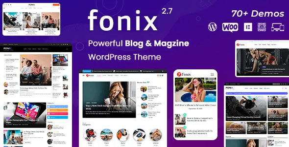 Fonix - Newspaper & Magazine WordPress Theme