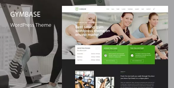 GymBase - Gym Fitness WordPress Theme