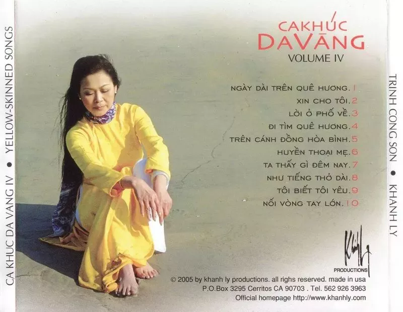 Khánh Ly - Ca Khúc Dạ Vàng 1996