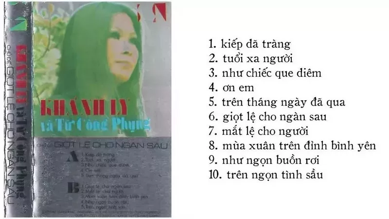 Khánh Ly - Giọt Lệ Cho Ngàn Sau