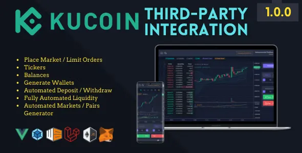 KuCoin - Third-party Provider for Bicrypto - Market / Limit Orders, Fully Automated Liquidity