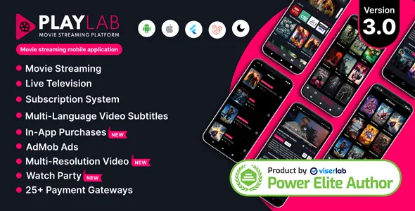 PlayLab - On Demand Movie Streaming Platform