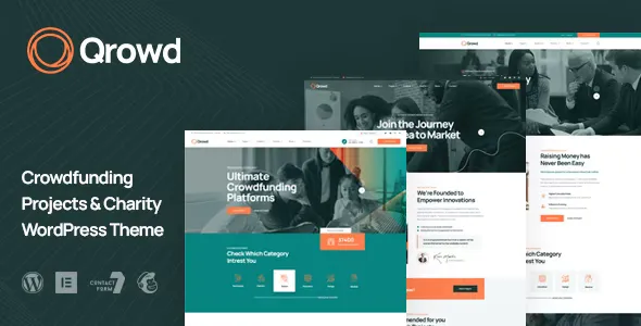 Qrowd - Crowdfunding Projects & Charity WordPress Theme