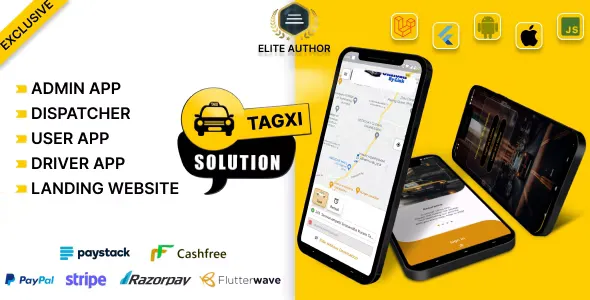 Tagxi ​​- Complete Taxi Booking Solution