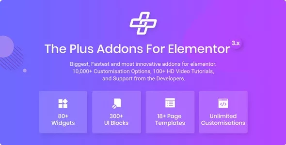 The Plus - Addon for Elementor Page Builder WordPress Plugin