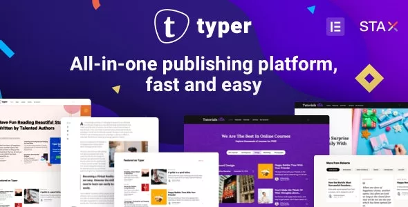 Typer - Amazing Blog and Multi Author Publishing Theme