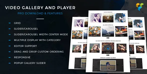 Video Gallery and Player Pro