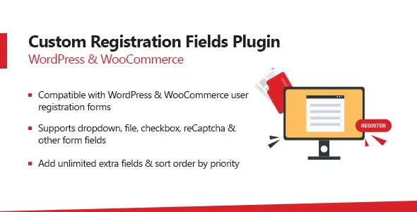 WooCommerce Custom Registration Fields Plugin