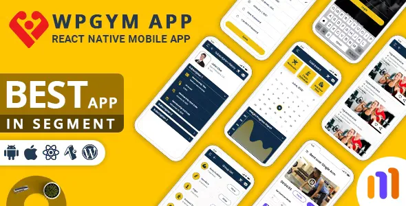 WPGYM App - Mobile App for Wordpress Gym System