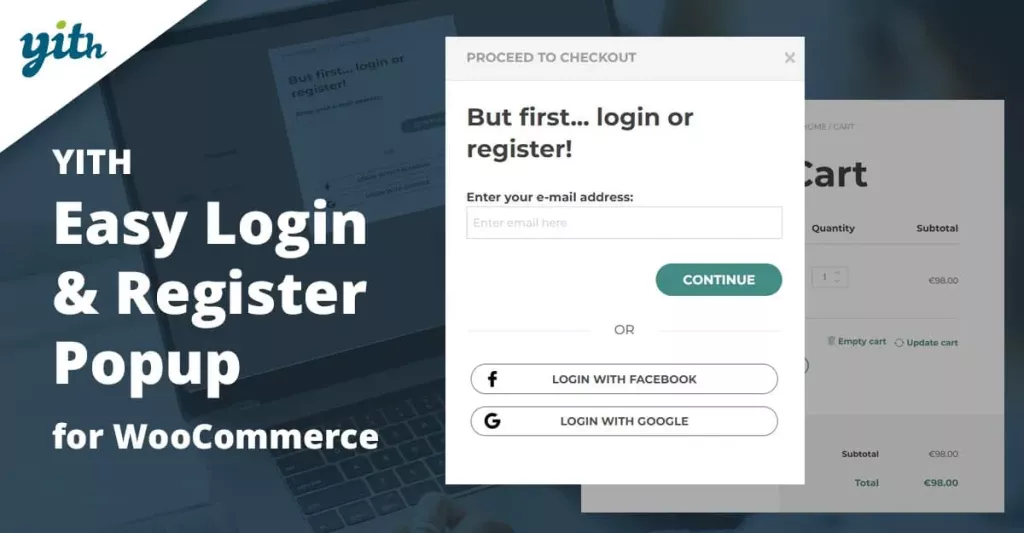 YITH Easy Login & Register Popup for WooCommerce Premium