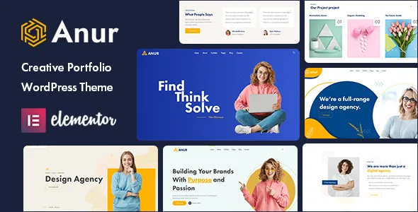 Anur - Portfolio WordPress Theme