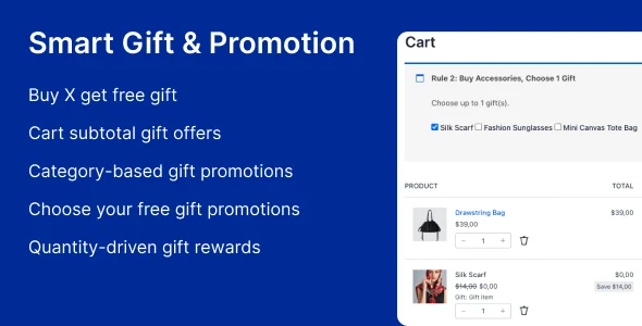 Smart Gift & Promotion for WooCommerce