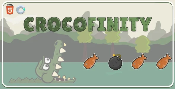 Crocofinity - HTML5 Casual Game