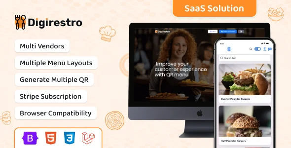 DigiRestro - Single Owner Multiple Restaurant QR Menu Generator