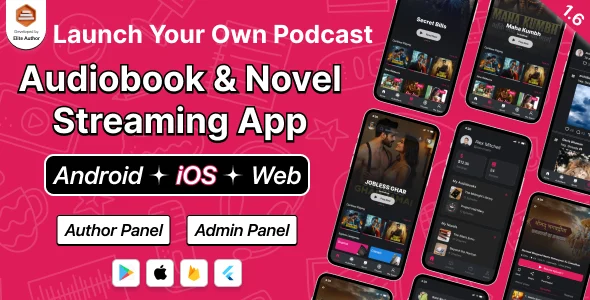 DTPocketFM - Podcasts, AudioBooks, Novels, Threads, Music Flutter App