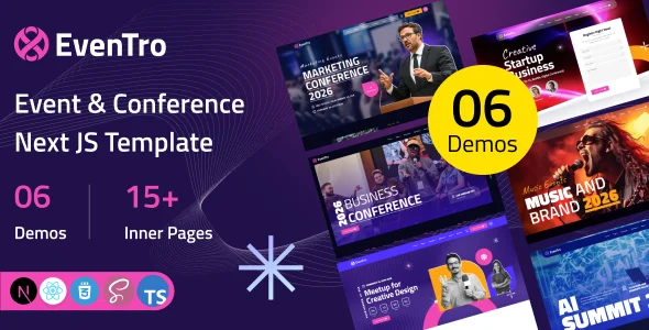 EvenTro - Event & Conference WordPress Theme