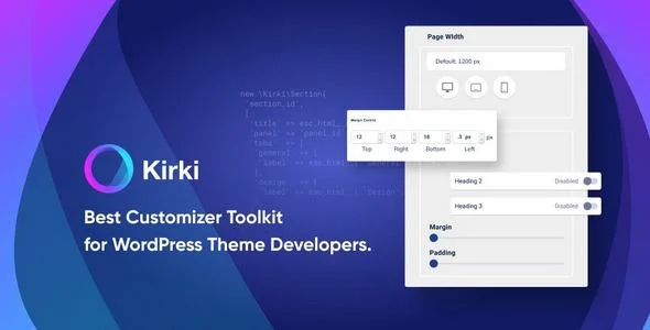 Kirki Pro - Website Builder for WordPress