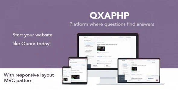 QXAPHP - Social Question And Answer Platform PHP