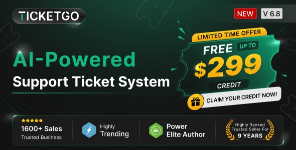 TicketGo - Support Ticket System