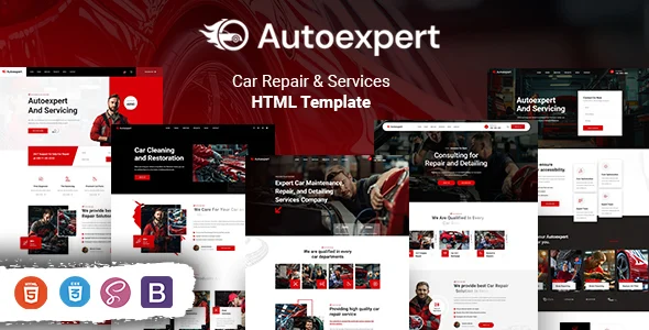 Autoexpert - Car Repair & Services HTML Template